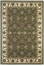 KAS Cambridge  7314 Green/Ivory Kashan